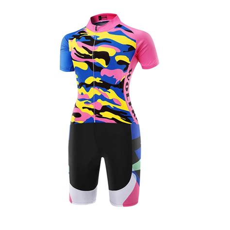 Buy New Hot Wolfkei Skinsuit Cycling Clothing One Piece Bodysuit Ropa Ciclismo