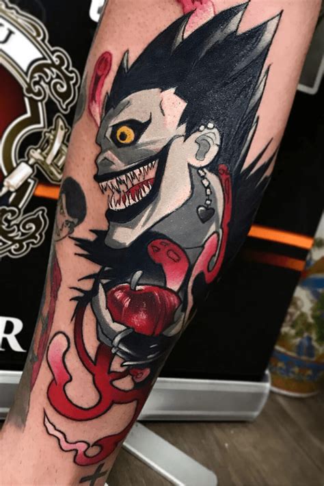 Tattoo Uploaded By Tito Tanti Death Note Ryuk Tattoodo