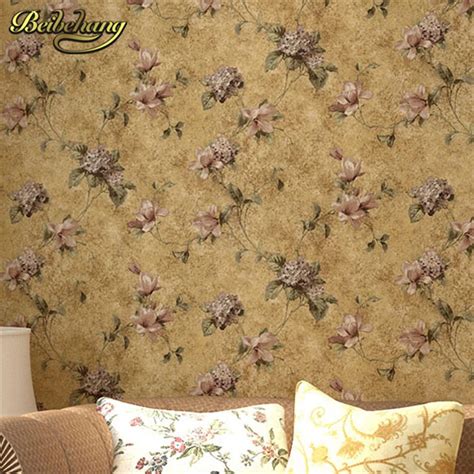Beibehang Papel Parede Country Pastoral 3d Wallpaper Roll Vintage