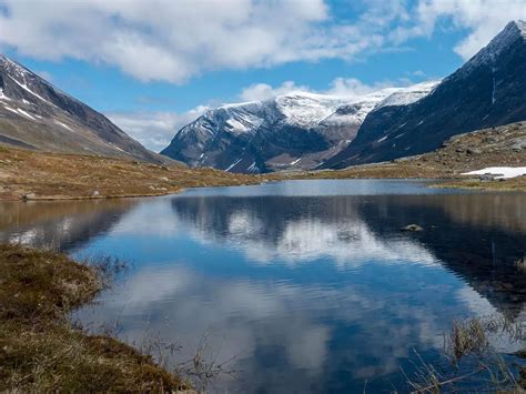 Er ist in einen nördlichen und einen. Schweden: Zelt-Tour auf dem Kungsleden von Abisko nach ...