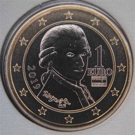Österreich 1 Euro Münze 2019 Euro Muenzentv Der Online Euromünzen