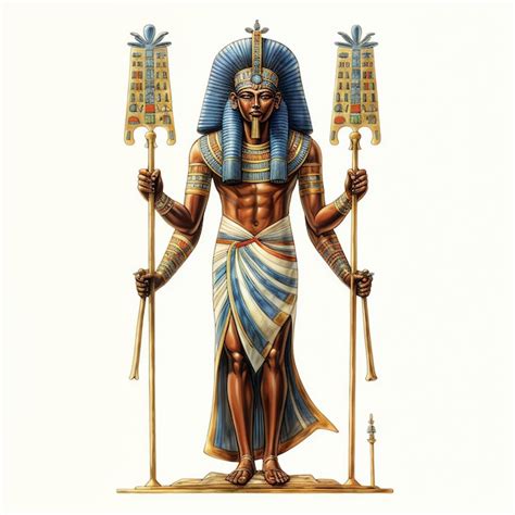 Illustration Du Dieu égyptien Ancien Ra Illustration Photo Premium