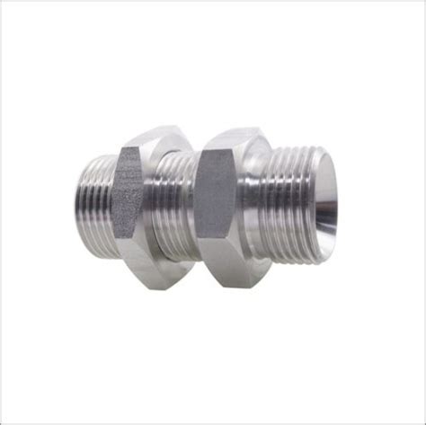 Male Bulkhead Bspp 316 Stainless Steel Hydraulic Fitting Pipe Dream