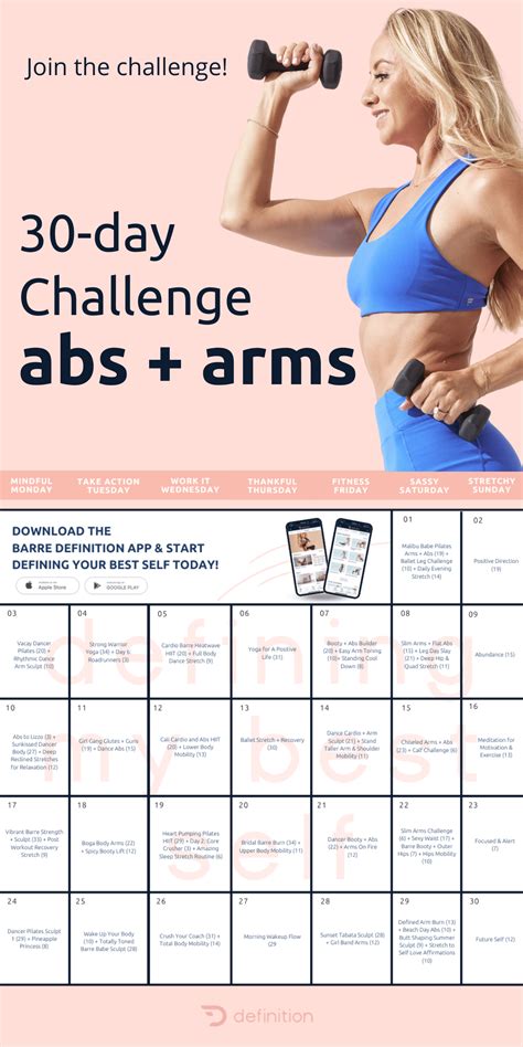 Abs Arms Challenge Action Jacquelyn