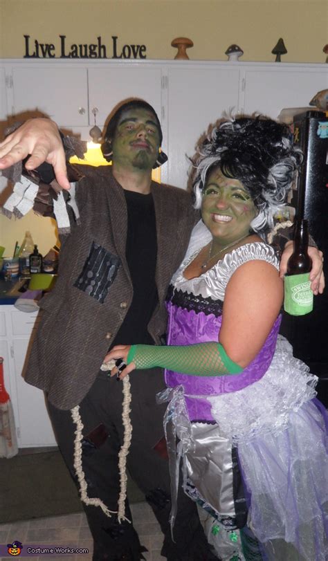 Frankenstein And His Bride Couples Costume Creative Diy Ideas