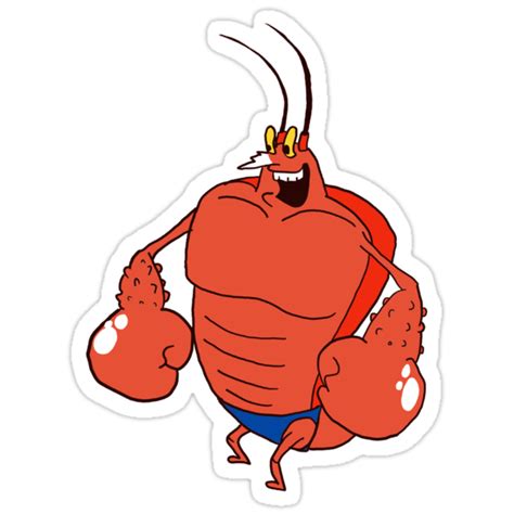 "Larry The Lobster" Stickers by toastedstew | Redbubble png image