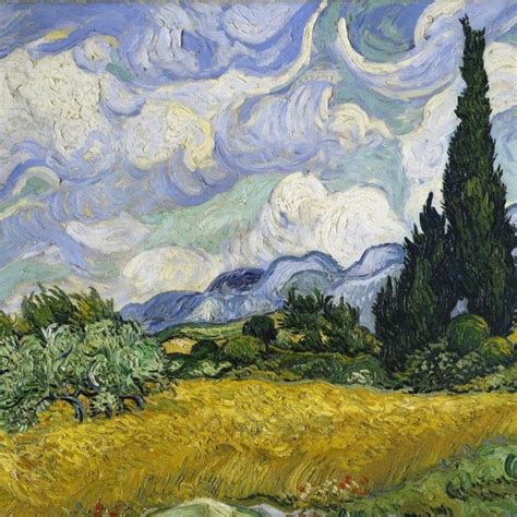 Lart Est Une étoile On Twitter Van Gogh Landscapes Van Gogh Art