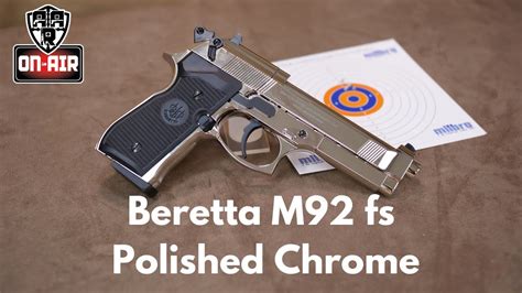 Umarex Beretta M92 Fs Polished Chrome Youtube