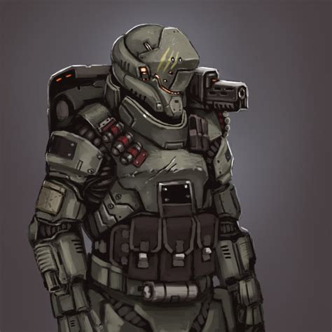 Advanced warfare, and usable in call of duty: Future Soldier Power Armor by FonteArt on DeviantArt