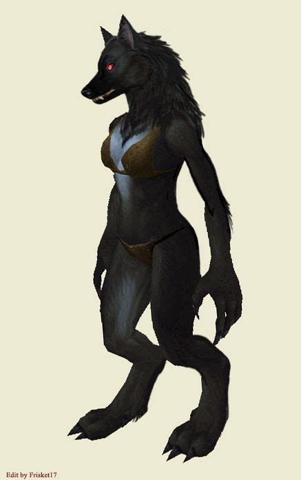 Worgen Female Werewolf Art Werewolf Girl Female Werewolves
