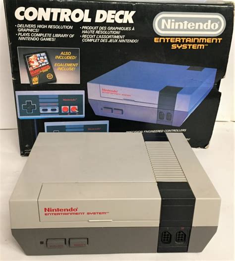 Console Nintendo Nes Control Deck Asd Boutique Univers Vintage