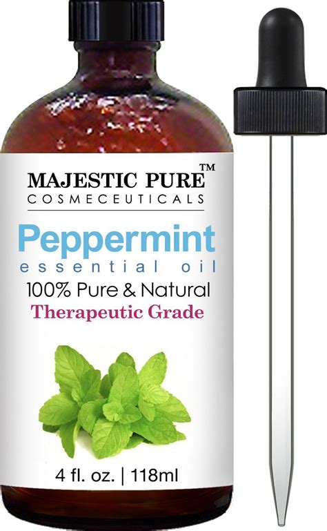 Majestic Pure Peppermint Essential Oil Pure And Natural Therapeutic