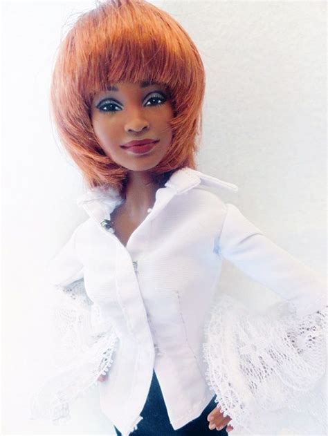 Whitney Houston Doll Ooak Repaint By Noel Cruz Description From