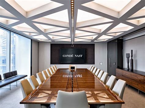 Stretch Ceiling Systems Condé Nast New York Ny Interiores Salas