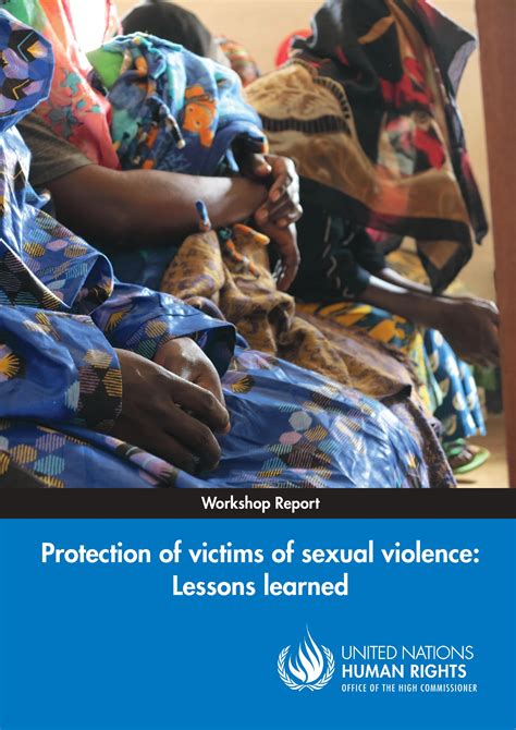 Protection Of Victims Of Sexual Violence Lessons Learned United