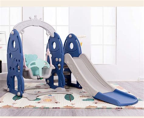 Lban Indoor Swing Slide Kids Garden Playgroundthree In One Multi