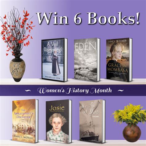 6 Book Giveaway For Womens History Month Universal By Design