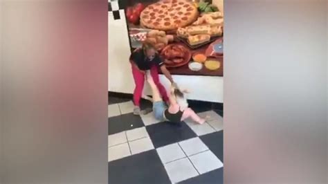 Police Search For Georgia Woman Accused Of Battery In Little Caesars Store Fox News Video