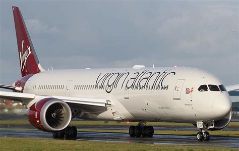 G Vnew Virgin Atlantic Boeing 787 9 Dreamlinerglasgow