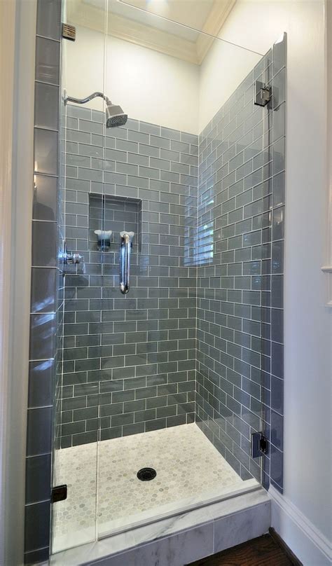 This technique eliminates the shower/bathroom barrier to make it feel like one big space. 41+ Cool Small Master Bathroom Remodel Ideas on A Budget