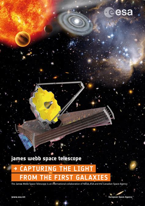 Esa Science And Technology Jwst Mission Poster