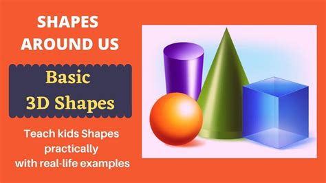 How To Teach Shapes To Kids Practically Shapes For Kids Basic 3d