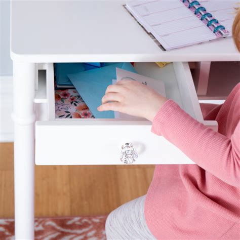 Guidecraft Dahlia Desk And Chair Set Kids Workstation And Reviews Wayfair