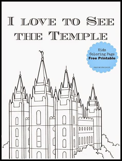 Lds Temple Coloring Pages Yunus Coloring Pages