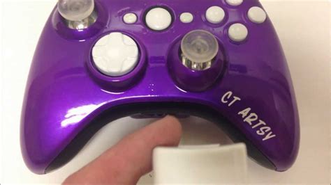 Custom Purple Xbox 360 Controller Youtube