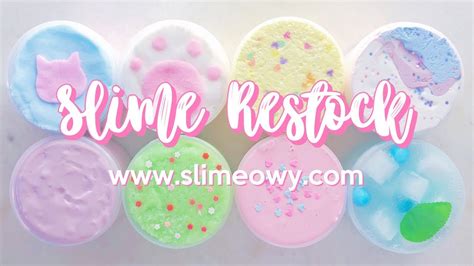 Slime Restock New Kawaii Cloud Diy Clay Thick Slimes And More July