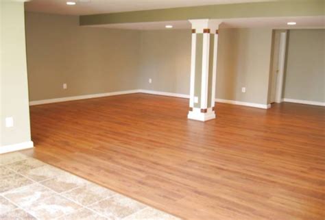 Wanna know how a couple of these striped rugs become this cushy piece of bum lovin'? Best Laminate Wood Floor Basement Good Laying - Cute Homes ...