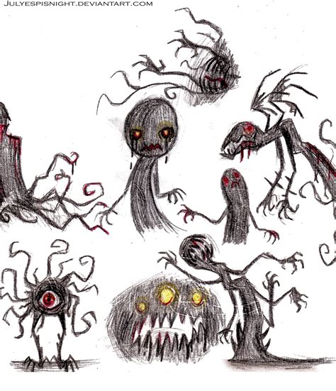 Creepy Things Creepy Doodles Horror