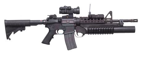 40 Mm Grenade Launcher M203 United States Of America Usa