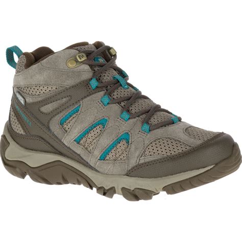 MERRELL Women S Outmost Mid Ventilator Waterproof Hiking Boots Boulder Eastern Mountain Sports