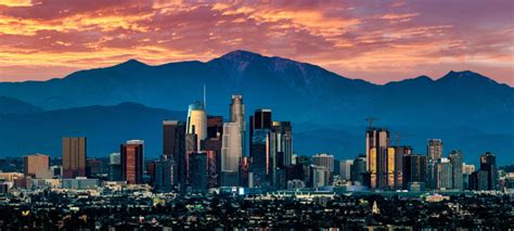 City Of Los Angeles California Skyline At Night D1 Public Policy