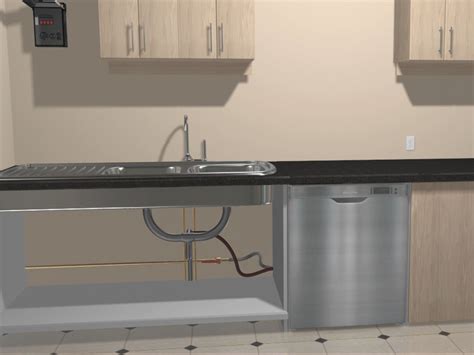 If a box is wide enough to accommodate your dishwasher, you can simply remove the shelves of a single cabinet base box. 4 Ways to Install a New Dishwasher - wikiHow