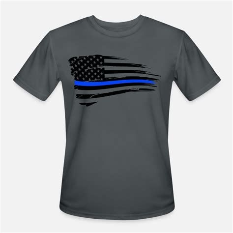 Thin Blue Line T Shirts Unique Designs Spreadshirt
