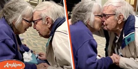 Couple Married For 70 Years Reunite After Months Apart Cant Hold
