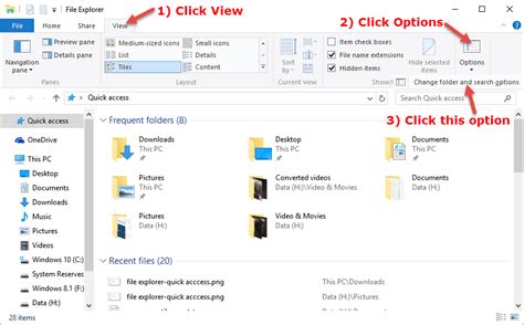 Make File Explorer Open To ‘this Pc In Windows 10 Daves Computer Tips