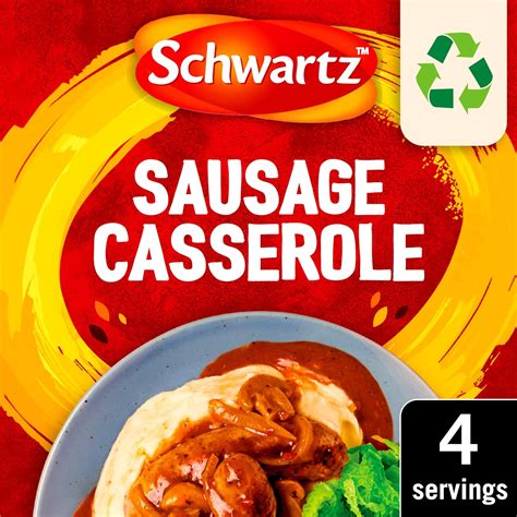 Schwartz Sausage Casserole 39g Mixed Spices And Seasonings Everything Else