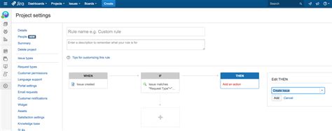 Automatically create linked issues from new requests | Jira Service Management Cloud | Atlassian ...