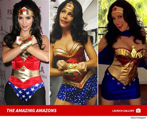 Sexy Stars Dressed As Wonder Woman See The Cosplay Candids