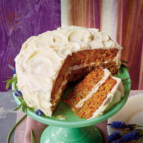 I have been asked to make a 3 tier carrot cake iced with cream cheese frosting then covered in fondant. Layered Carrot Cake Recipe | MyRecipes