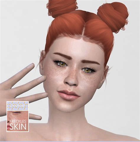My Sims 4 Blog Freckles Skin By Liyahsim