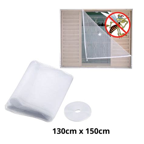 Tela Mosquiteiro Anti Inseto Mosquito Janela Velcro 130x150 Shopee Brasil