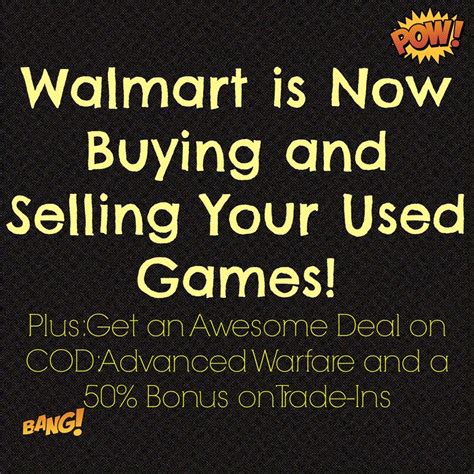 Walmart Shopping Secrets Walmart Will Now Buy And Sell Used Video Games