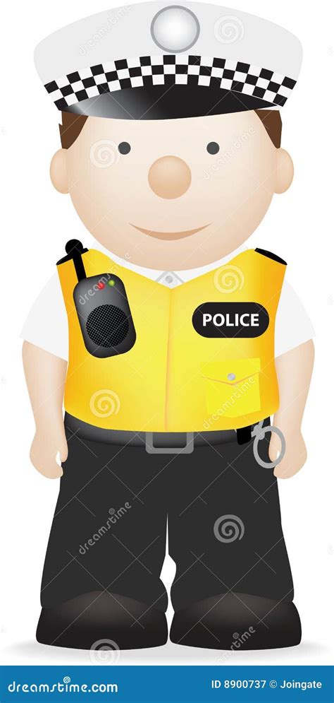 Policeman Stock Vector Illustration Of Traffic Officer 8900737