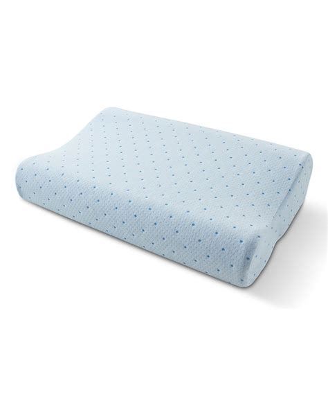 Enhanced airflow keeps heat away from your head & neck. Loving this Arctic Sleep™ by Pure Rest™ Cool-Blue Memory Foam Contour Pillow on #zulily! # ...