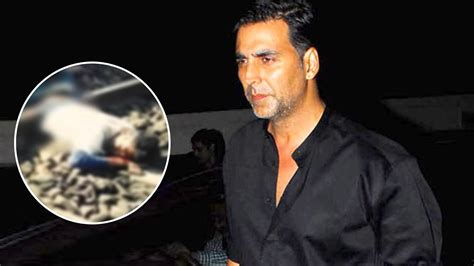 Akshay Kumars Bodyguard Dies In A Train Accident Shocking Youtube