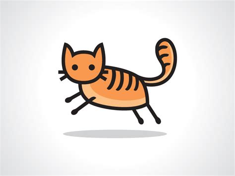 Cat Jumping Drawing Free Download On Clipartmag